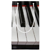 ピアノ鍵 スモールペーパーバッグ (正面)