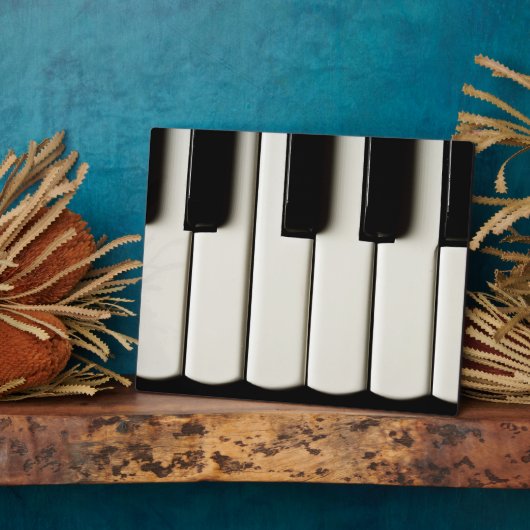 ピアノ鍵 フォトプラーク (側面)