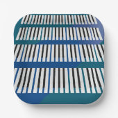 ピアノ鍵 ペーパープレート (正面)