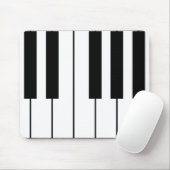 ピアノ鍵-マウスパッド#1 マウスパッド (マウス)