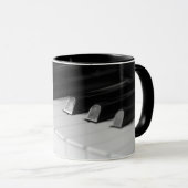 ピアノ鍵 マグカップ (正面右)