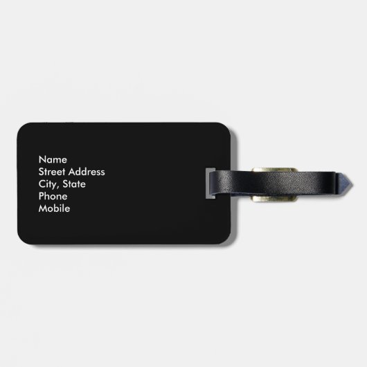 ピアノ鍵 ラゲッジタグ (裏面横)