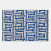 ピアノ鍵 ラッピングペーパーシート (正面3)