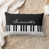 ピアノ鍵 ランバークッション (ブランケット)