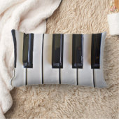 ピアノ鍵 ランバークッション (ブランケット)