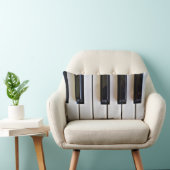 ピアノ鍵 ランバークッション (椅子)