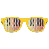 ピアノ鍵 レトロサングラス (正面)