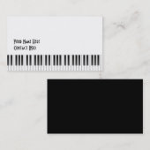 ピアノ鍵 名刺 (正面/裏面)