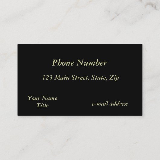 ピアノ鍵 名刺 (裏面)