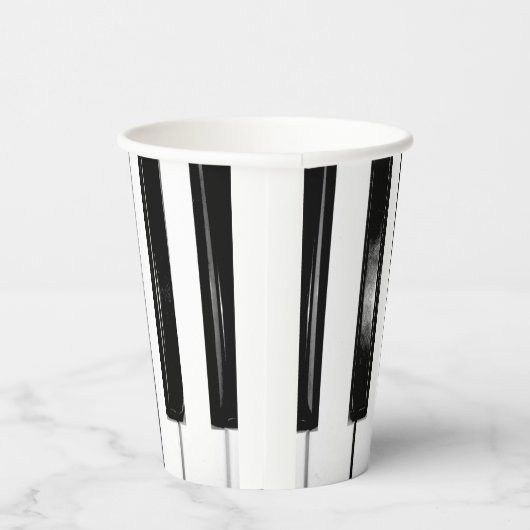 ピアノ鍵 紙コップ (右)