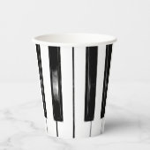 ピアノ鍵 紙コップ (正面)