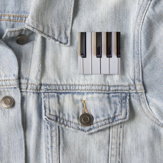 ピアノ鍵 缶バッジ (インサイチュ)