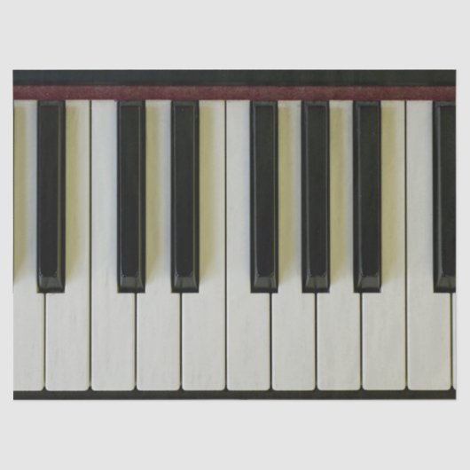 ピアノ鍵 薄葉紙 (正面)