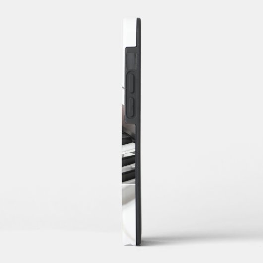 ピアノ鍵iPhoneケース Case-Mate iPhoneケース (裏面 / 左)