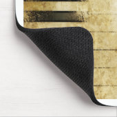 ピアノ音楽ノート マウスパッド (コーナー)