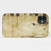 ピアノ音楽ノート Case-Mate iPhoneケース (裏面(横))