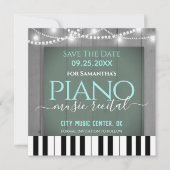 ピアノ音楽リサイタル日付の保存 (正面)