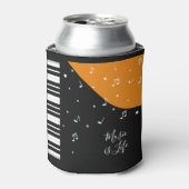 ピアノ音楽名前をカスタムする缶クーラー 缶クーラー (缶正面)