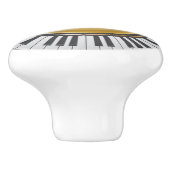 ピアノ音楽用キャビネットのノブ セラミックノブ (側面)