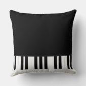 ピアノ音楽 クッション (裏面)