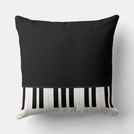 ピアノ音楽 クッション (裏面)
