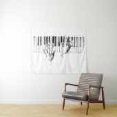 ピアノ音楽 タペストリー (インサイチュ(横))