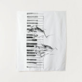 ピアノ音楽 タペストリー (正面)