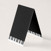 ピアノ音楽 名刺 (裏面)