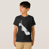 ピアノ音楽 Tシャツ (正面フル)