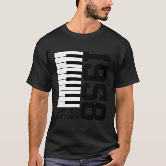 ピアノ65番ピアノ1958 Tシャツ (正面)