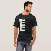 ピアノ65番ピアノ1958 Tシャツ (正面フル)