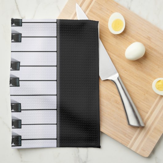 ピアノ キッチンタオル (四つ折り)