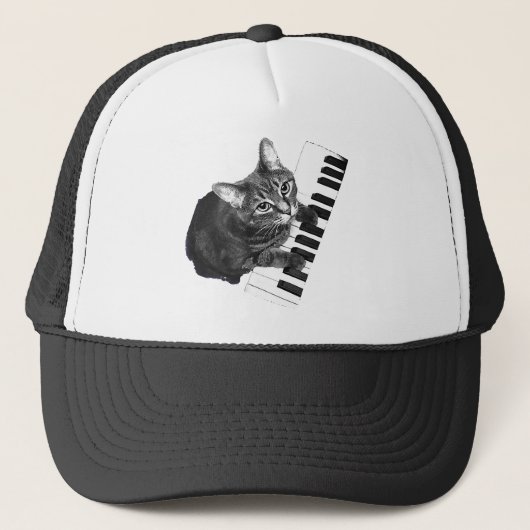 ピアノ·キャット·ティー キャップ (正面)