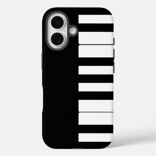 ピアノ キーボード フォンカバー Case-Mate iPhoneケース (裏面)