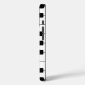 ピアノ キーボード フォンカバー Case-Mate iPhoneケース (裏面 / 左)