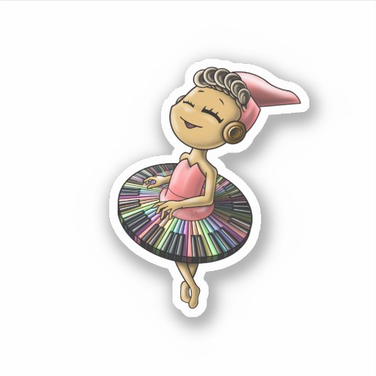 ピアノ シール (正面)