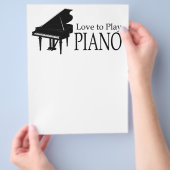 ピアノ チラシ (手)