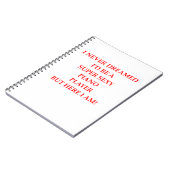 ピアノ ノートブック (左側)