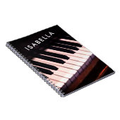 ピアノ ノートブック (右側)