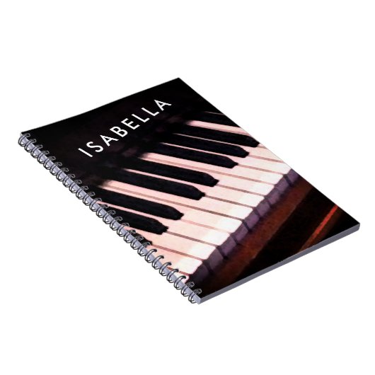 ピアノ ノートブック (右側)