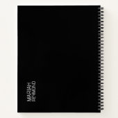 ピアノ ノートブック (裏面)