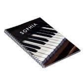 ピアノ ノートブック (右側)