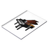 ピアノ ノートブック (左側)