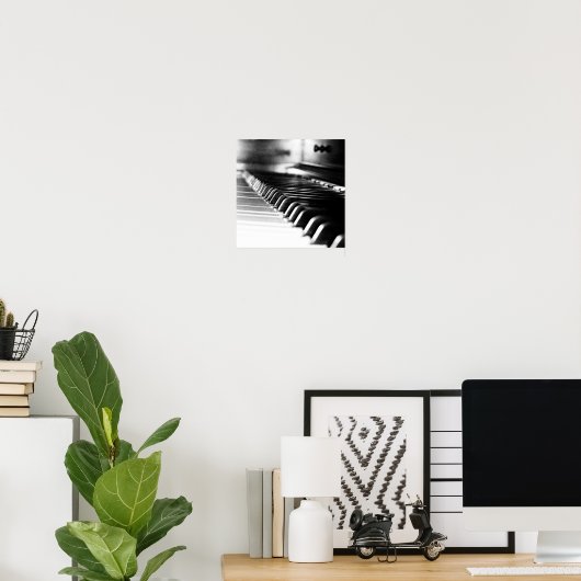 ピアノ ポスター (ホームオフィス)