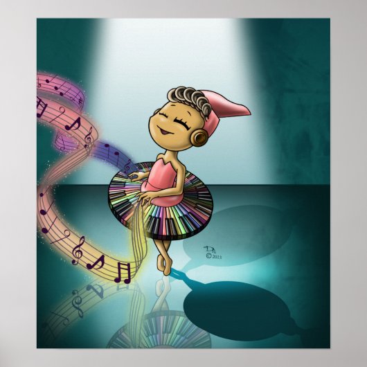 ピアノ ポスター (正面)