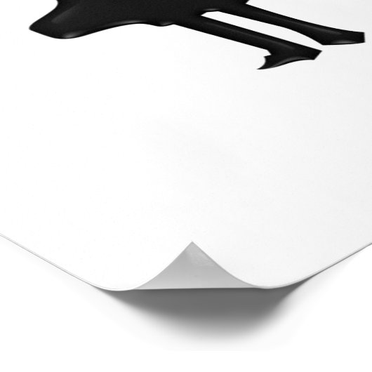 ピアノ ポスター (角)