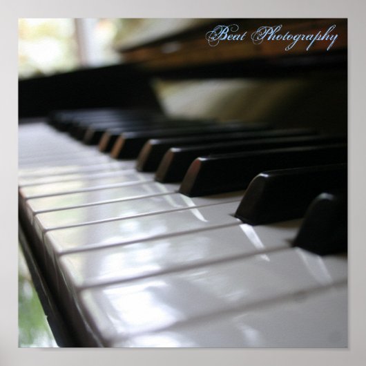 ピアノ ポスター (正面)