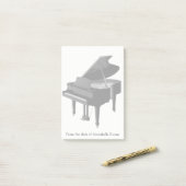 ピアノ ポストイット (デスク上)