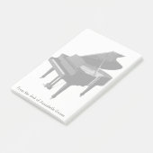 ピアノ ポストイット (アングル)