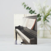 ピアノ ポストカード (スタンド正面)